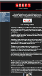 Mobile Screenshot of adeptschoolofdriving.co.uk